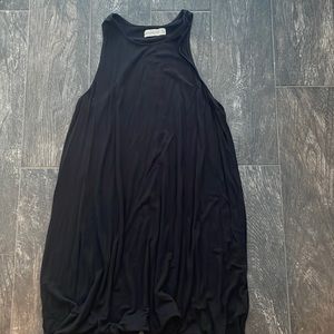 Abercrombie & Fitch Racerback Black Dress
